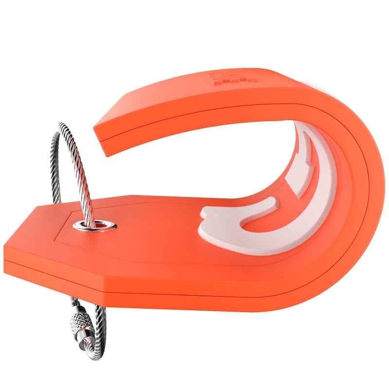Shacke Initial Luggage Tag with Full Privacy Cover and Stainless Steel Loop â€“ (Letter G) - Image 4